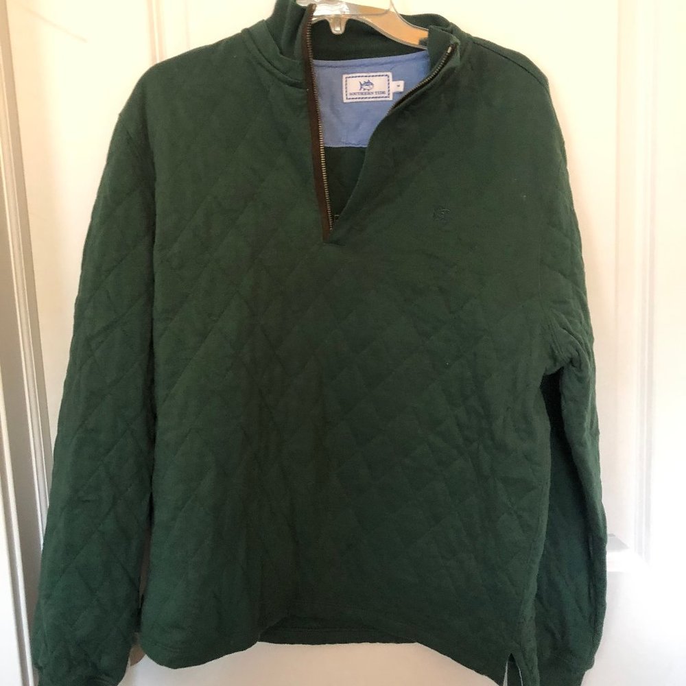 Southern Tide Men's Quilted Quarter Zip